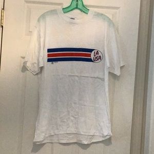 Vintage Olympic 1984 LA USA Tshirt